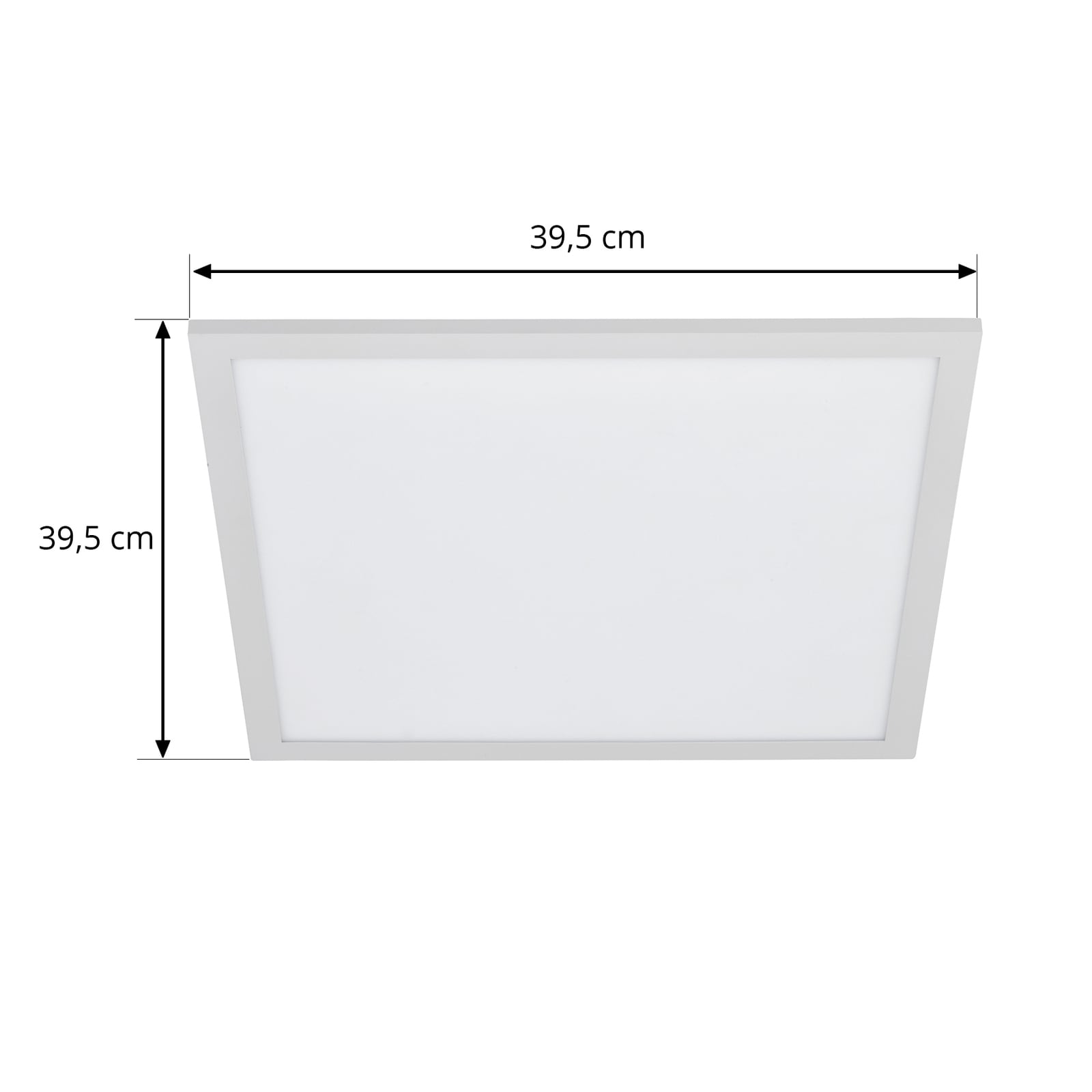 LED-panel Lamin dimbar CCT hvit 40 cm med fjernkontroll nærbilde