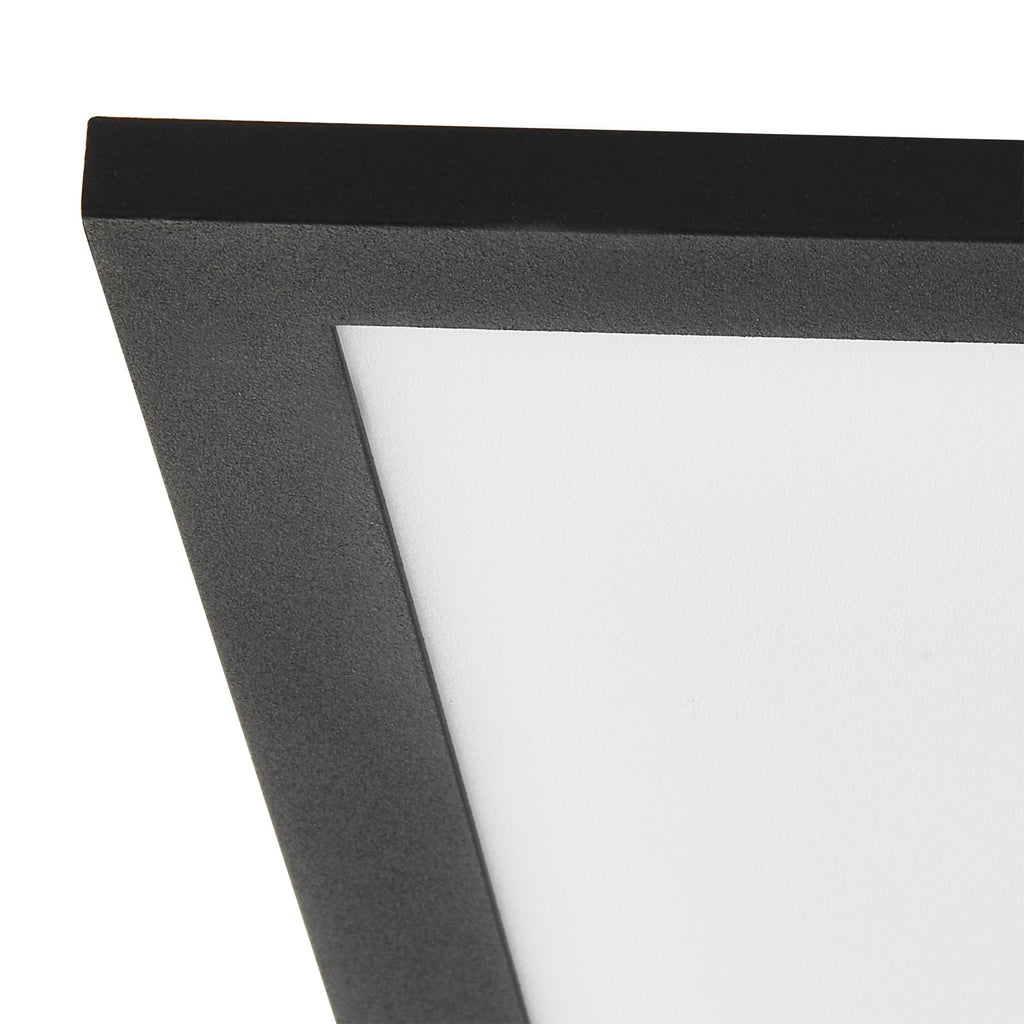 LED-panel Lamin svart 120 cm CCT dimbar fjernkontroll fjernkontroll detalj