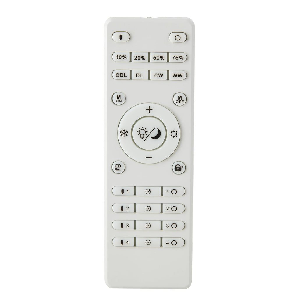 LED-panel Lamin svart 120 cm CCT dimbar fjernkontroll design