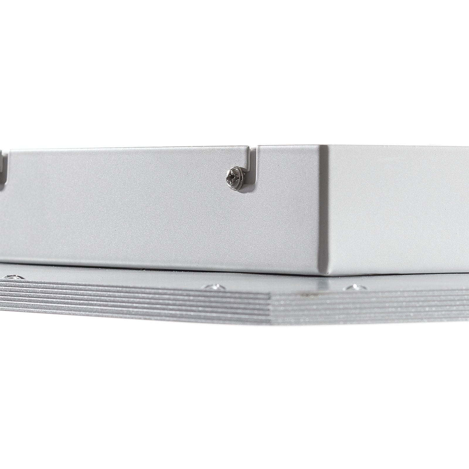 LED-panel Livel 2er-sett sølv 40x40 cm pakkeinnhold
