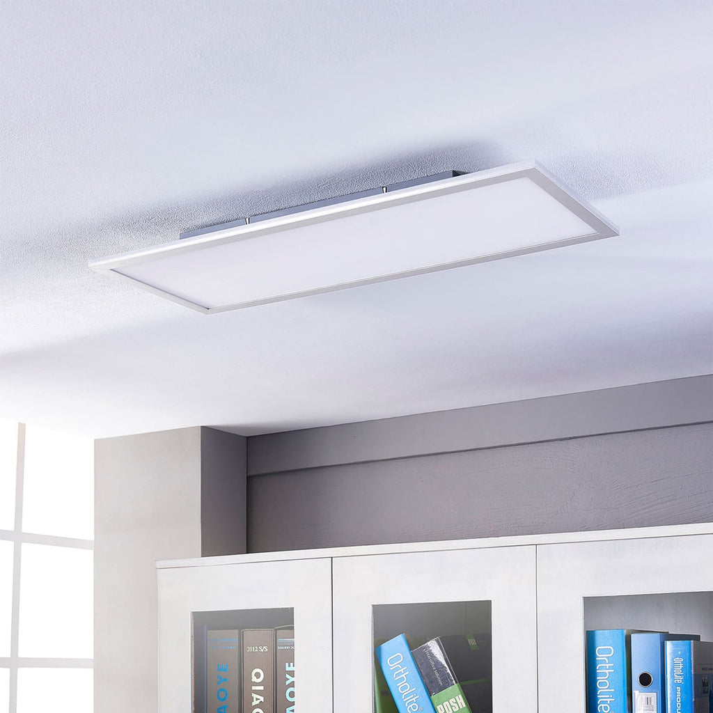 LED-panel Livel 2er-sett sølv aluminium detalj av kant