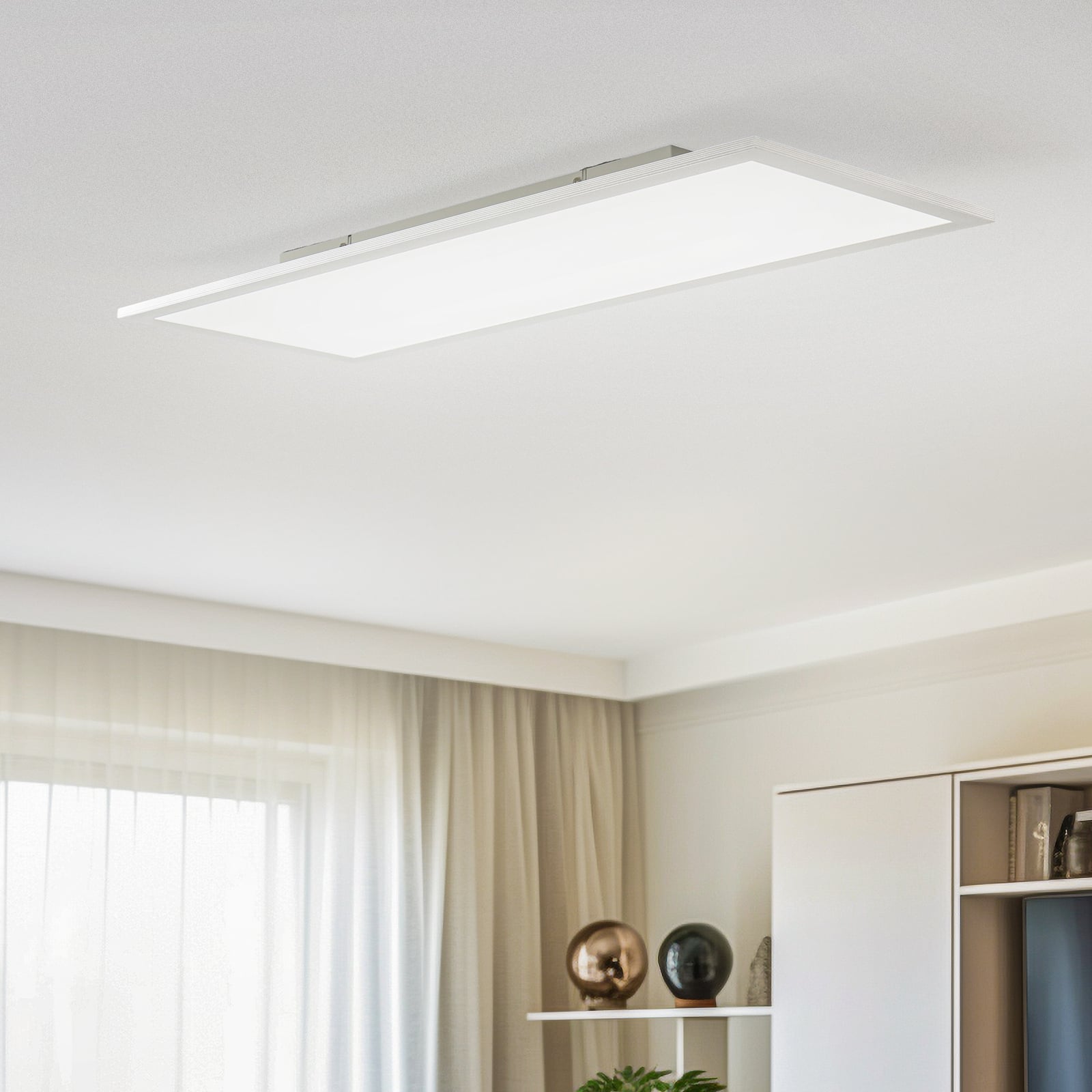 LED-panel Livel CCT dimbar 80x30 cm med fjernkontroll forfra
