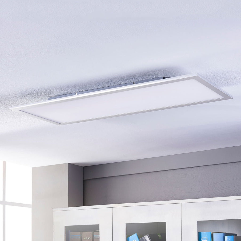 LED-panel Livel dimbar CCT 120x30 cm med fjernkontroll bakside
