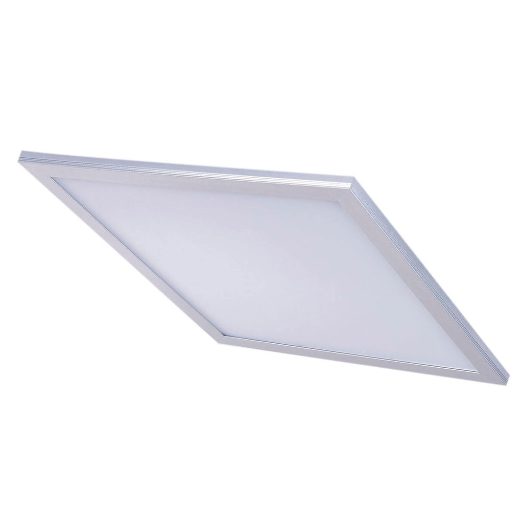 Detalj av LED-panel Livel sølv 40x40 cm CCT dimbar fjernkontroll