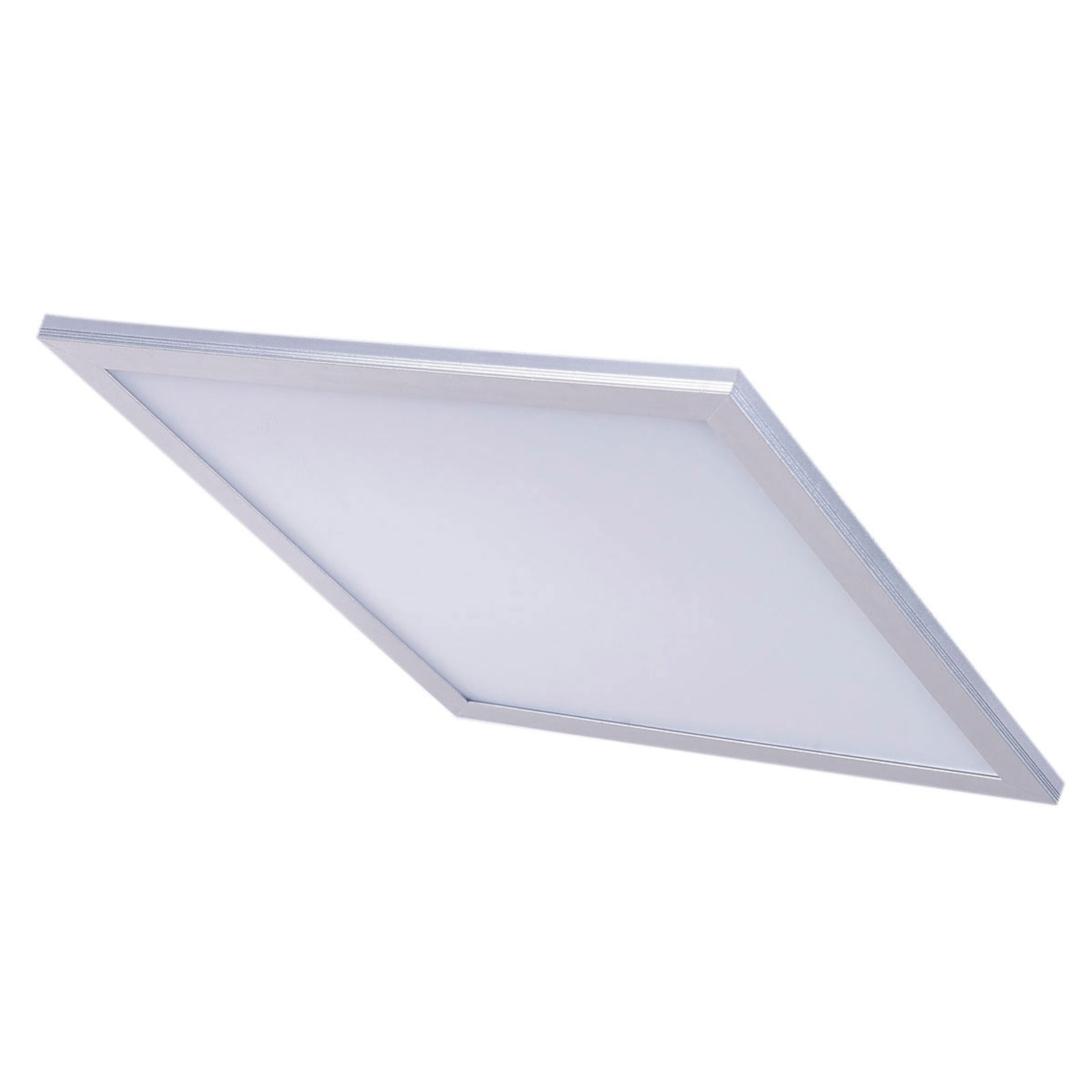 Detalj av LED-panel Livel sølv 40x40 cm CCT dimbar fjernkontroll