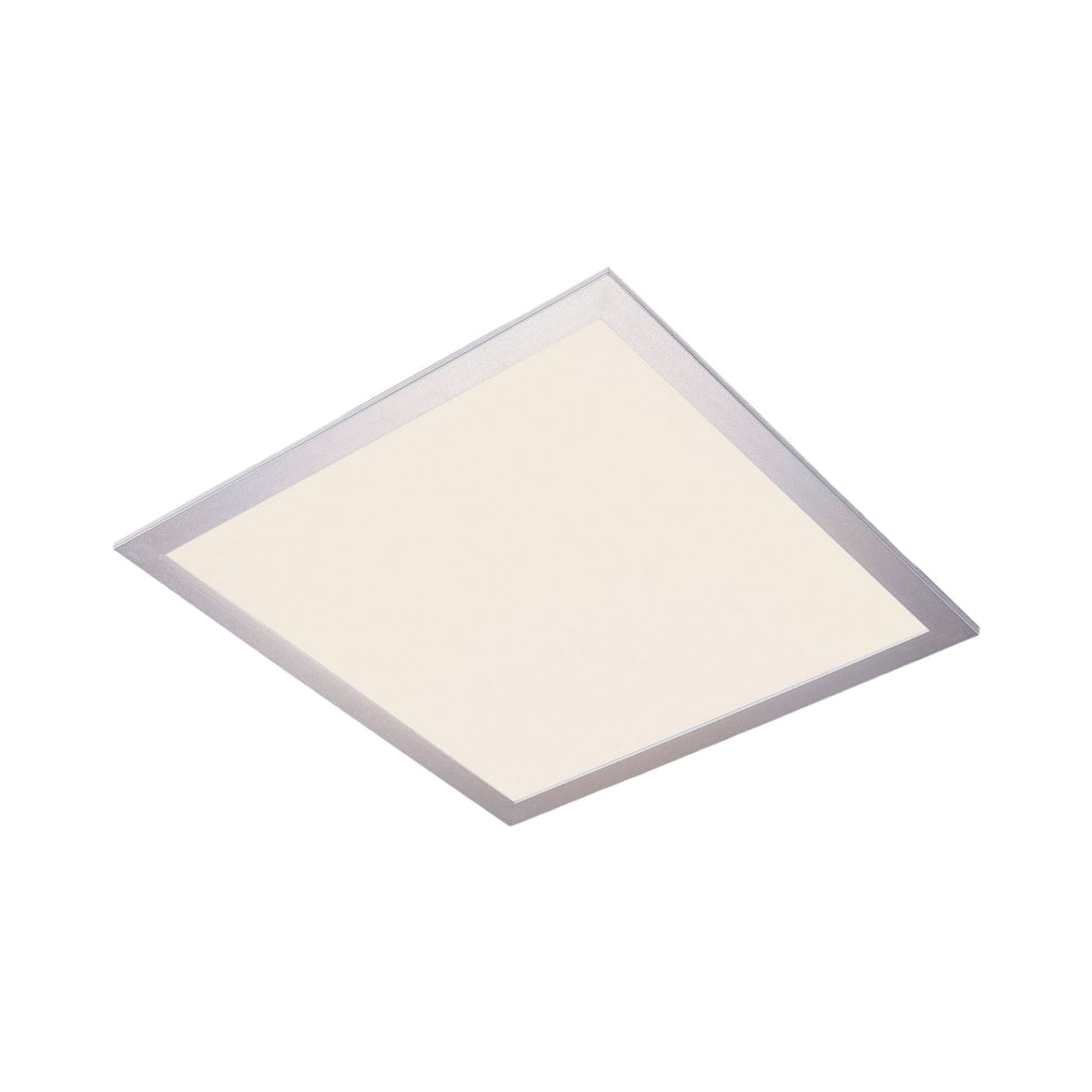LED-panel Livel sølv aluminium 40x40 cm 4000K montert i tak