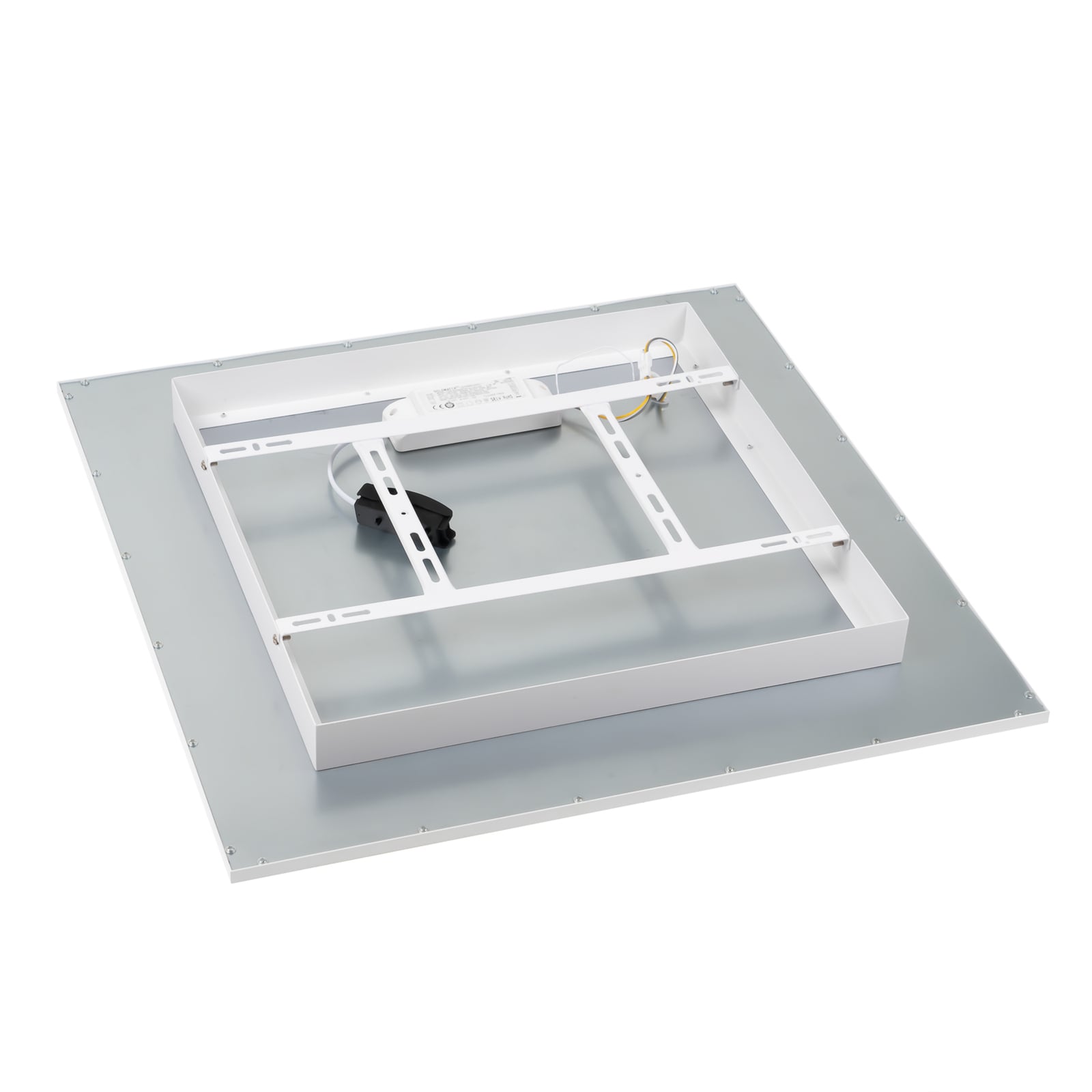 LED-panel Luay 60x60 cm CCT dimbar med fjernkontroll lysmodus demonstrasjon