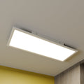 LED panel Luay dimbar CCT 80x30 cm hvit m/fjernkontroll forfra