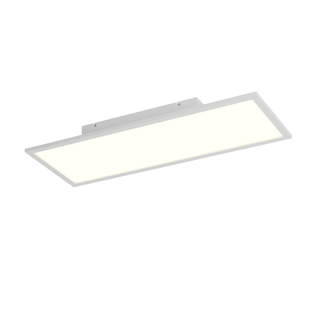 LED panel Luay dimbar CCT 80x30 cm hvit m/fjernkontroll i moderne rom