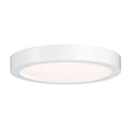 LED-panel Lunar rund Ø30 cm 16W varmhvit matt hvit - Paulmann forfra