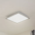 LED-panel Lyndra dimbar aluminium 40x40 cm front