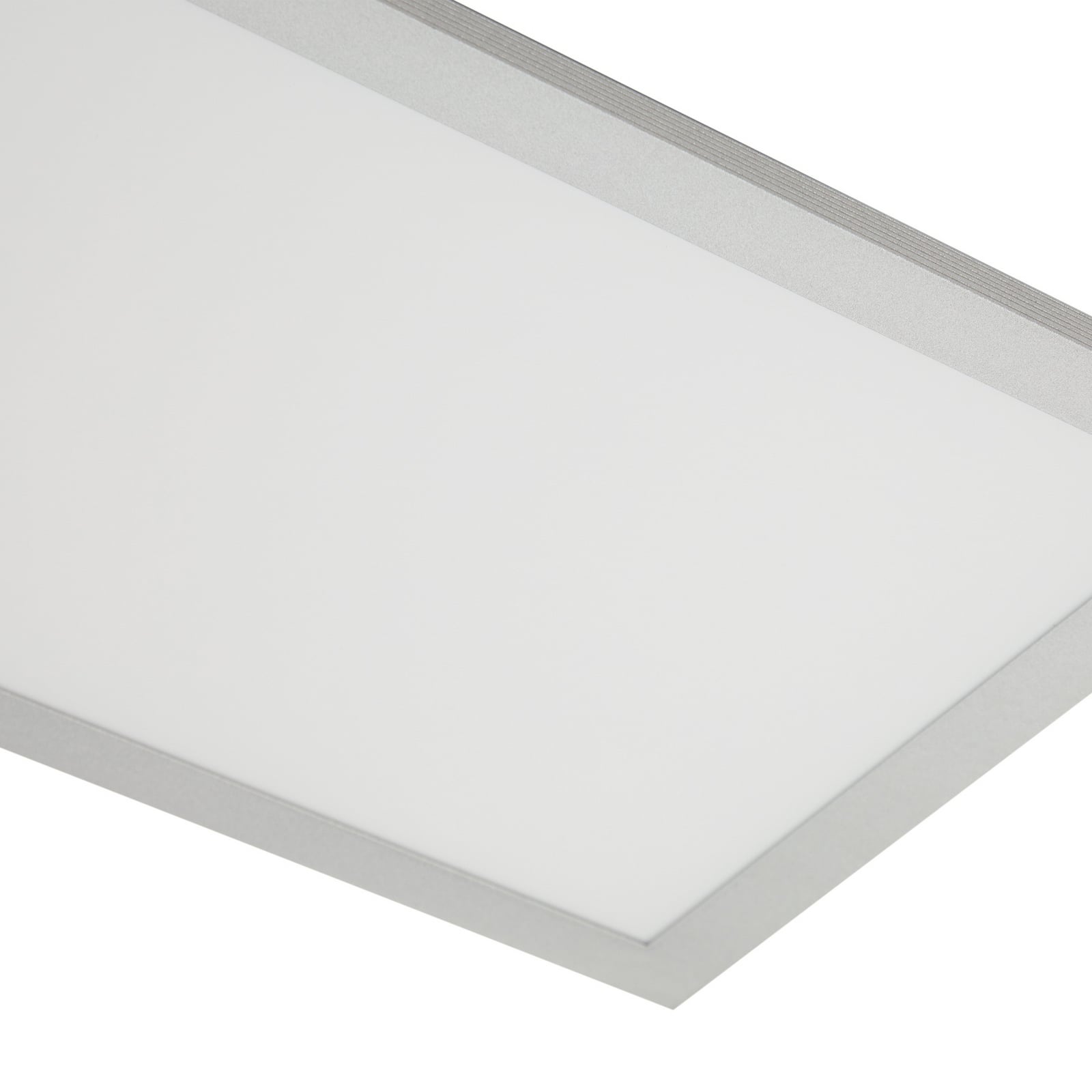 LED panel Lyndra dimbar sølv aluminium 120x30 cm lysbryter