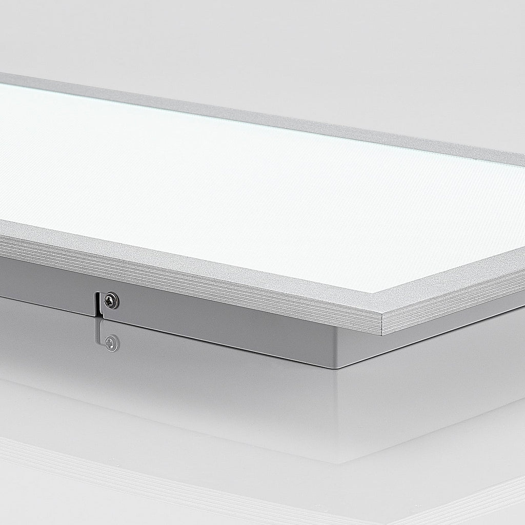 LED-panel Lyndra sølv aluminium dimbar CCT installasjon