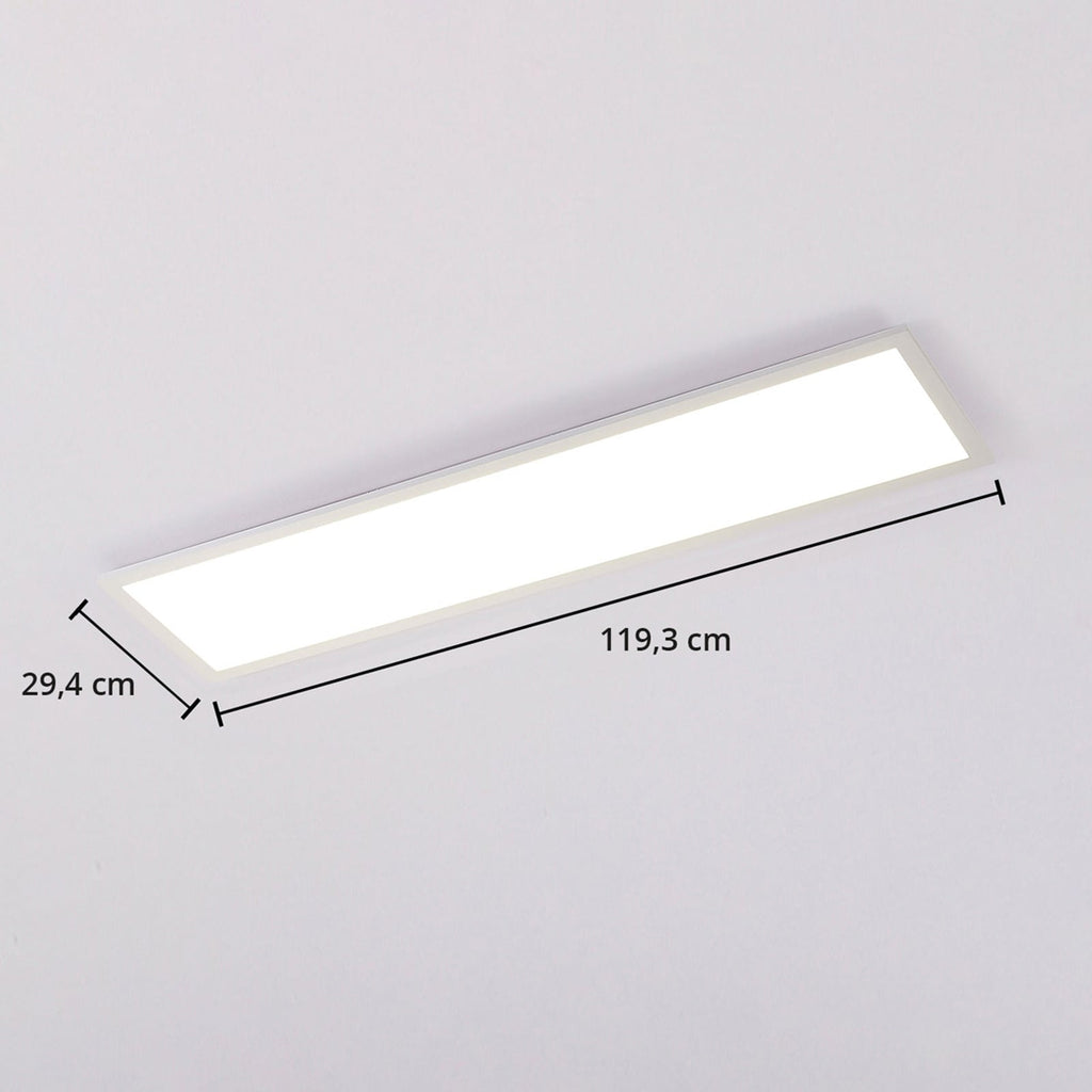 LED-panel Lysander dimbar hvit 119 cm fjernkontroll