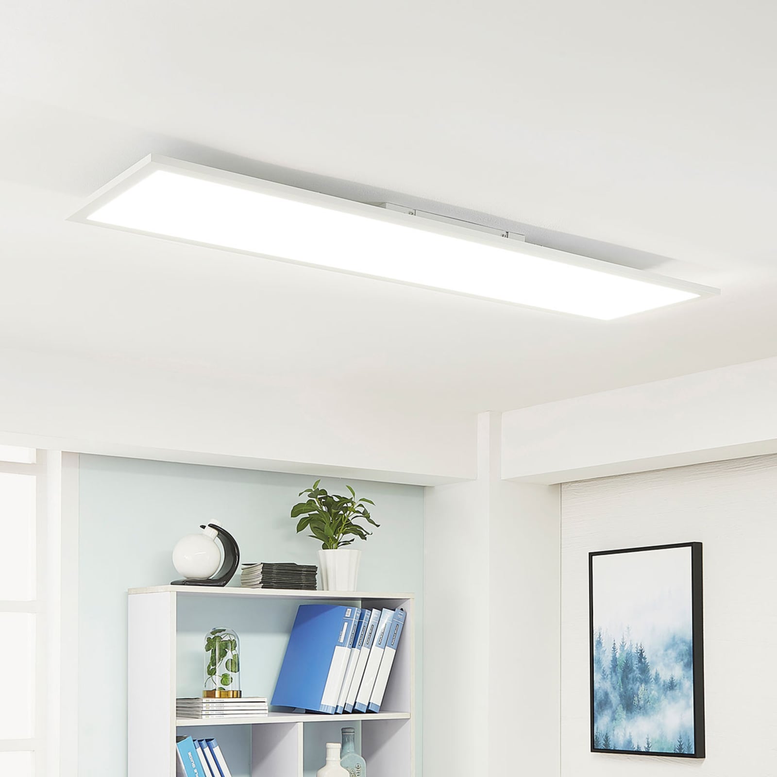 LED-panel Lysander dimbar hvit 119 cm front