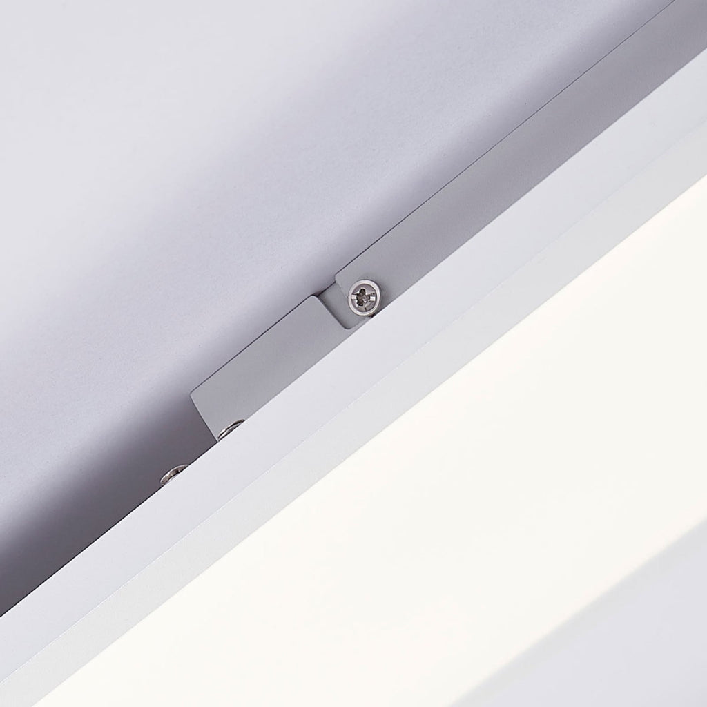LED-panel Lysander dimbar hvit 119 cm nærbilde av kant