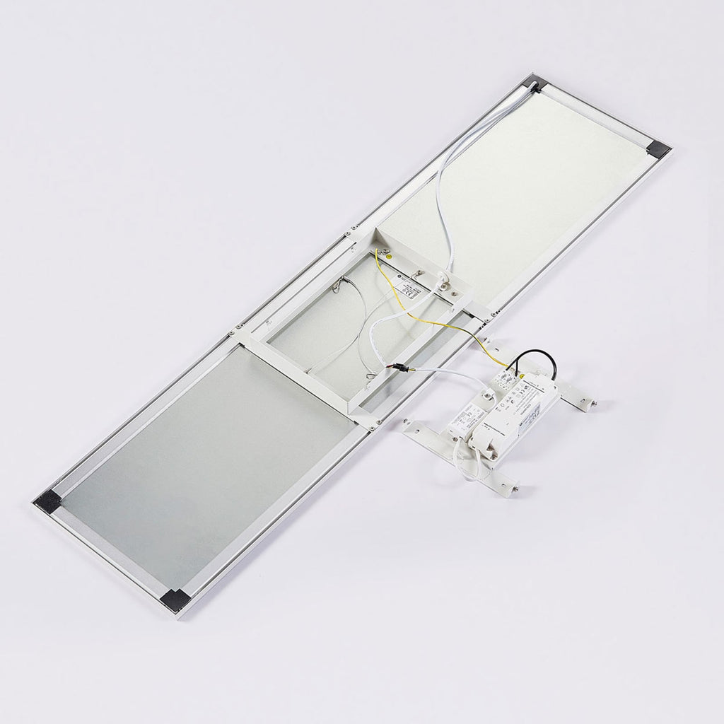 LED-panel Lysander dimbar hvit 119 cm sideprofil