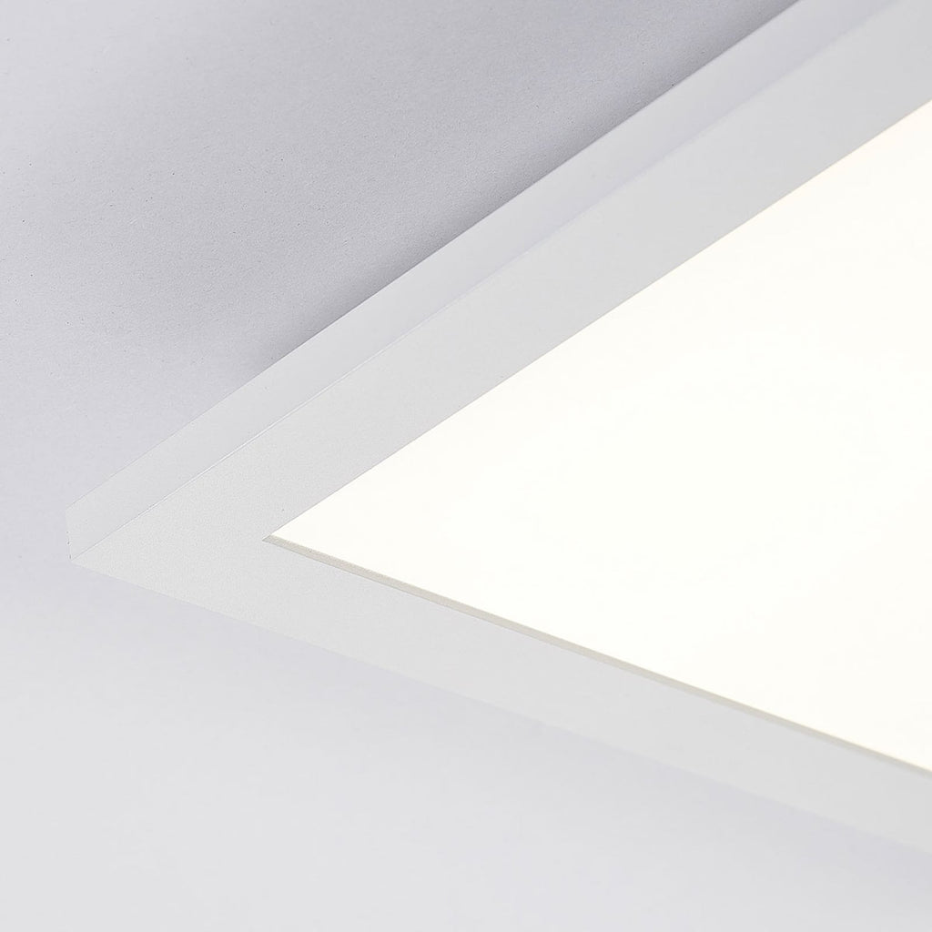 LED-panel Lysander dimbar hvit 40x40 cm CCT fjernkontroll montert i tak