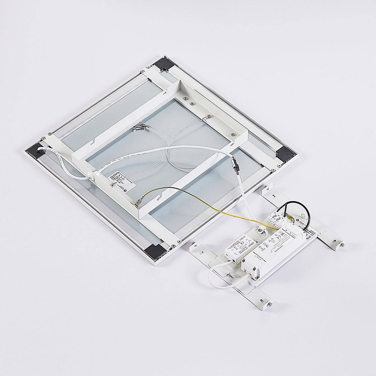 LED-panel Lysander dimbar hvit 40x40 cm CCT fjernkontroll fjernkontroll