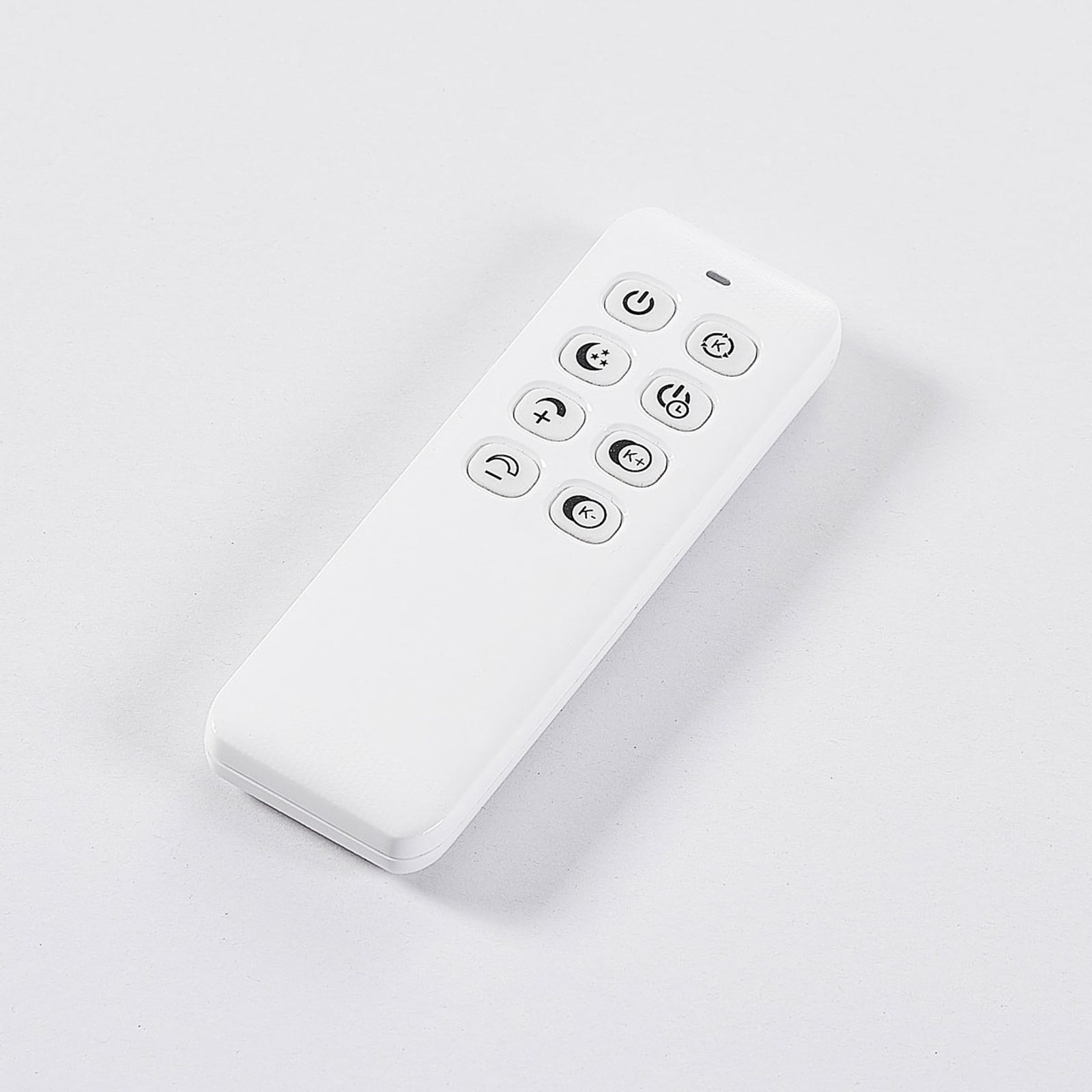 LED-panel Lysander dimbar hvit 40x40 cm CCT fjernkontroll sideprofil