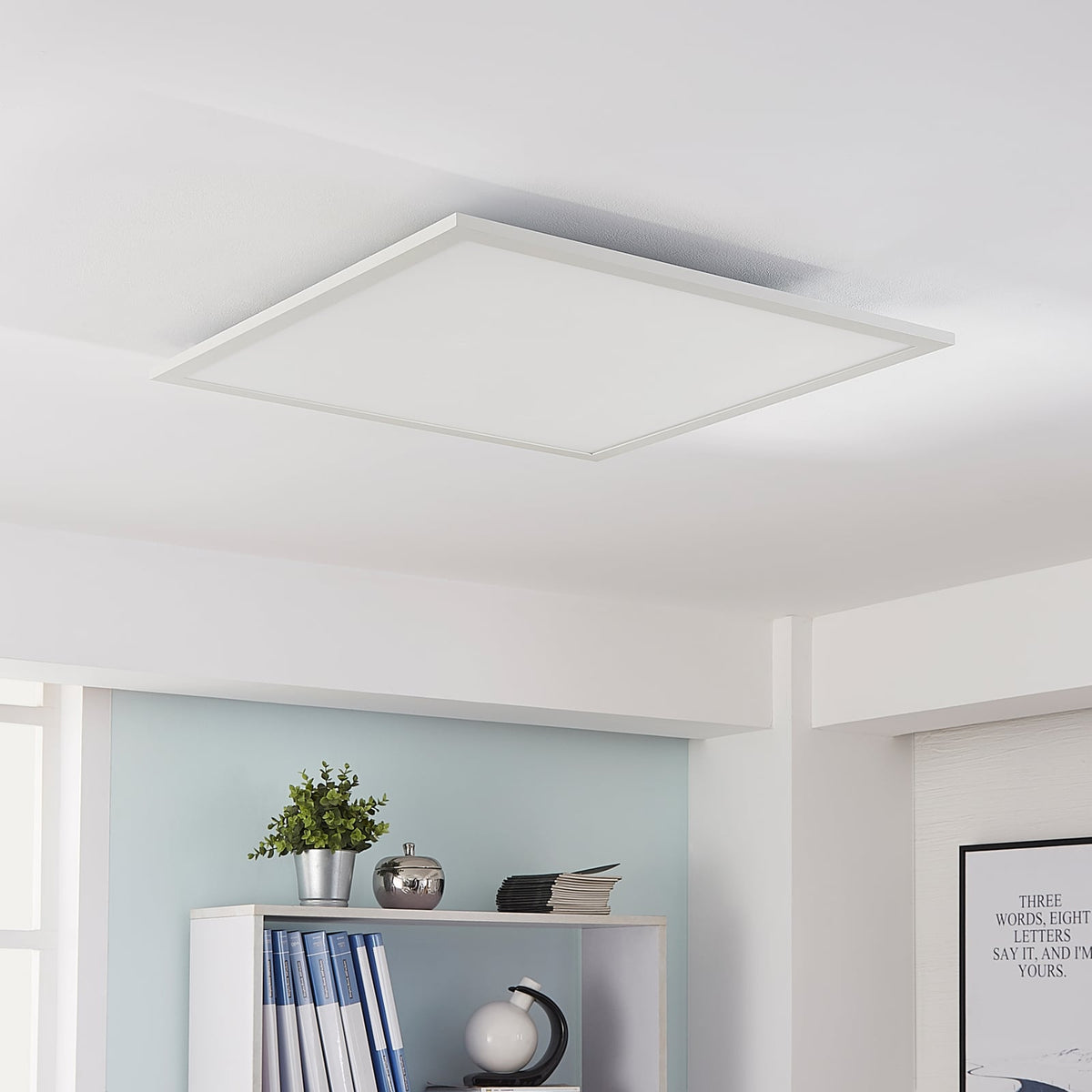 LED-panel Lysander dimbar hvit 62x62 cm 36W CCT detalj