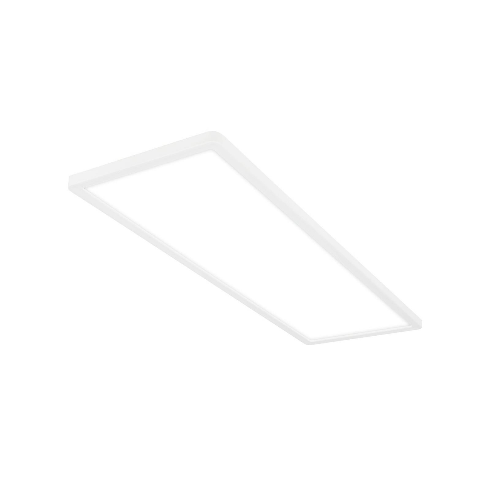 Nærbilde av sensor på LED-panel Move 58x20 cm IP44 hvit