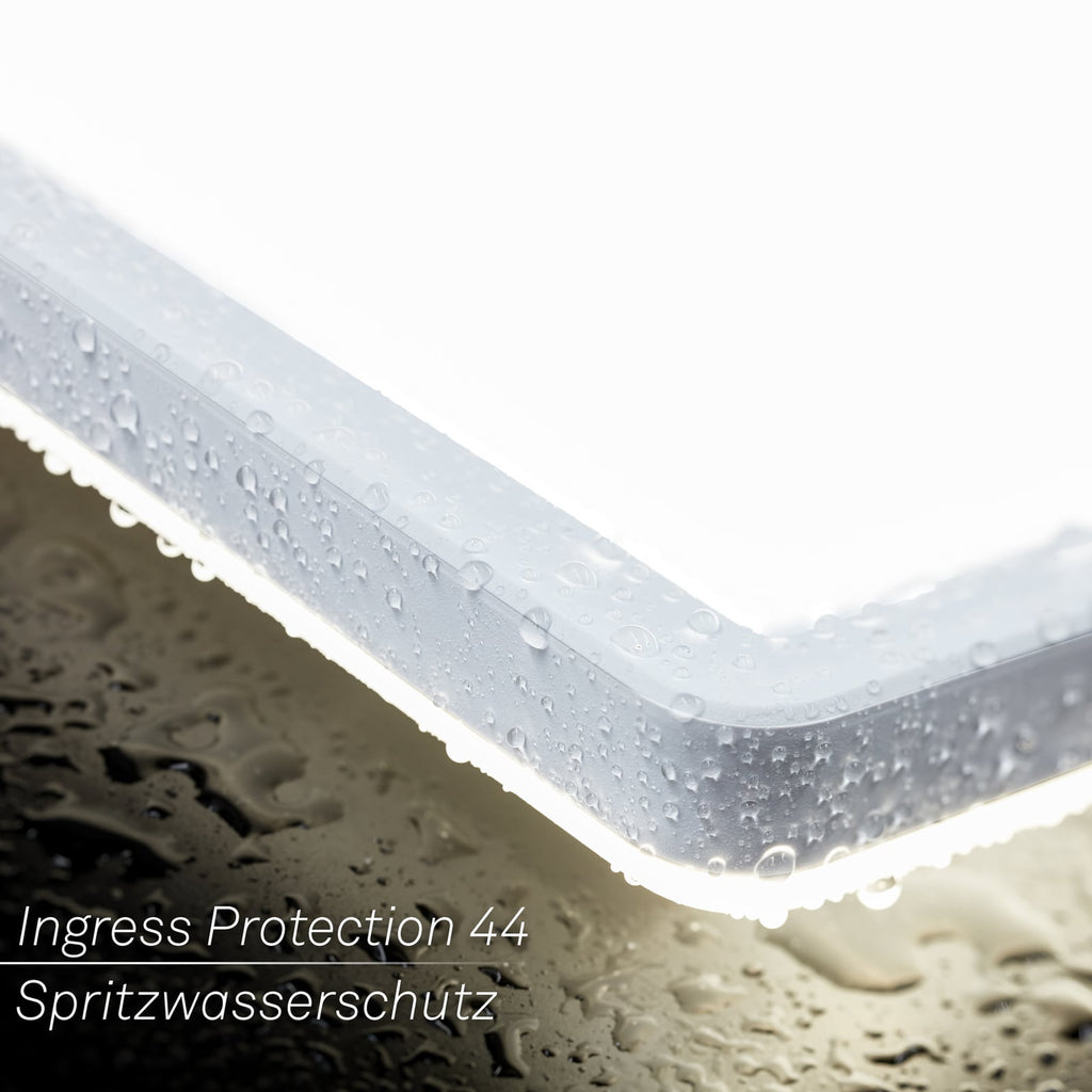 LED-panel Move med bevegelsessensor hvit 98x20 cm IP44 bakside