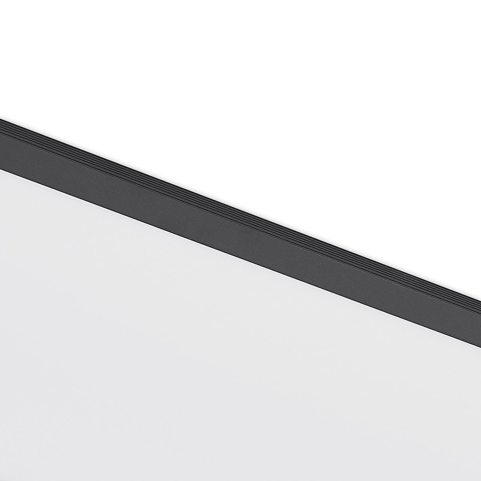 LED-panel Nelios CCT dimbar svart 80x30 cm 36W lysfargevalg