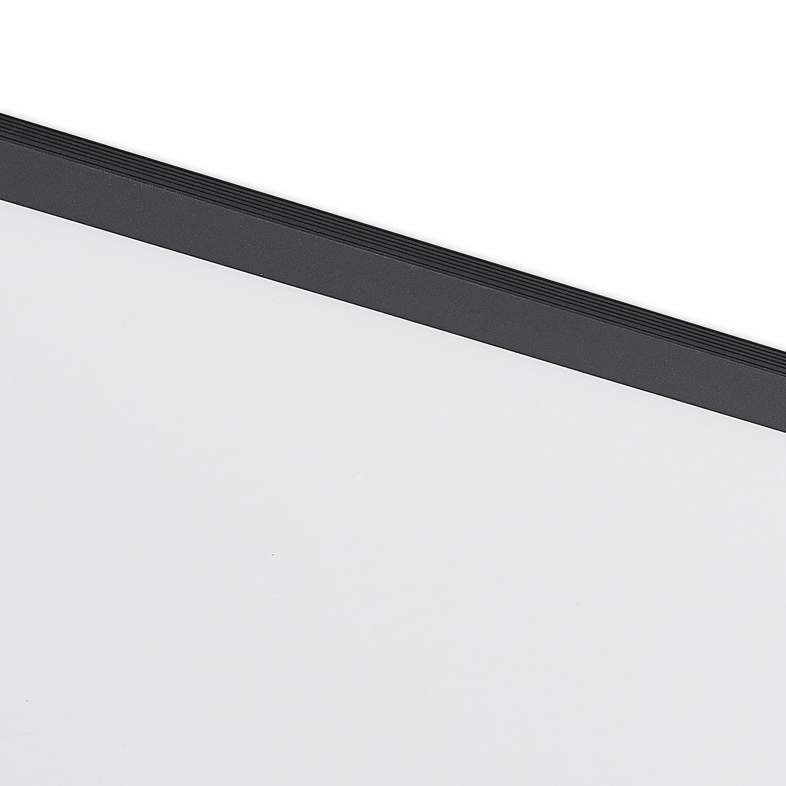 LED-panel Nelios svart 62x62 cm CCT dimbar fjernkontroll fjernkontroll