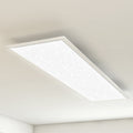 LED-panel Pallas dimbar CCT 119,5x29,5 cm hvit 36W forfra