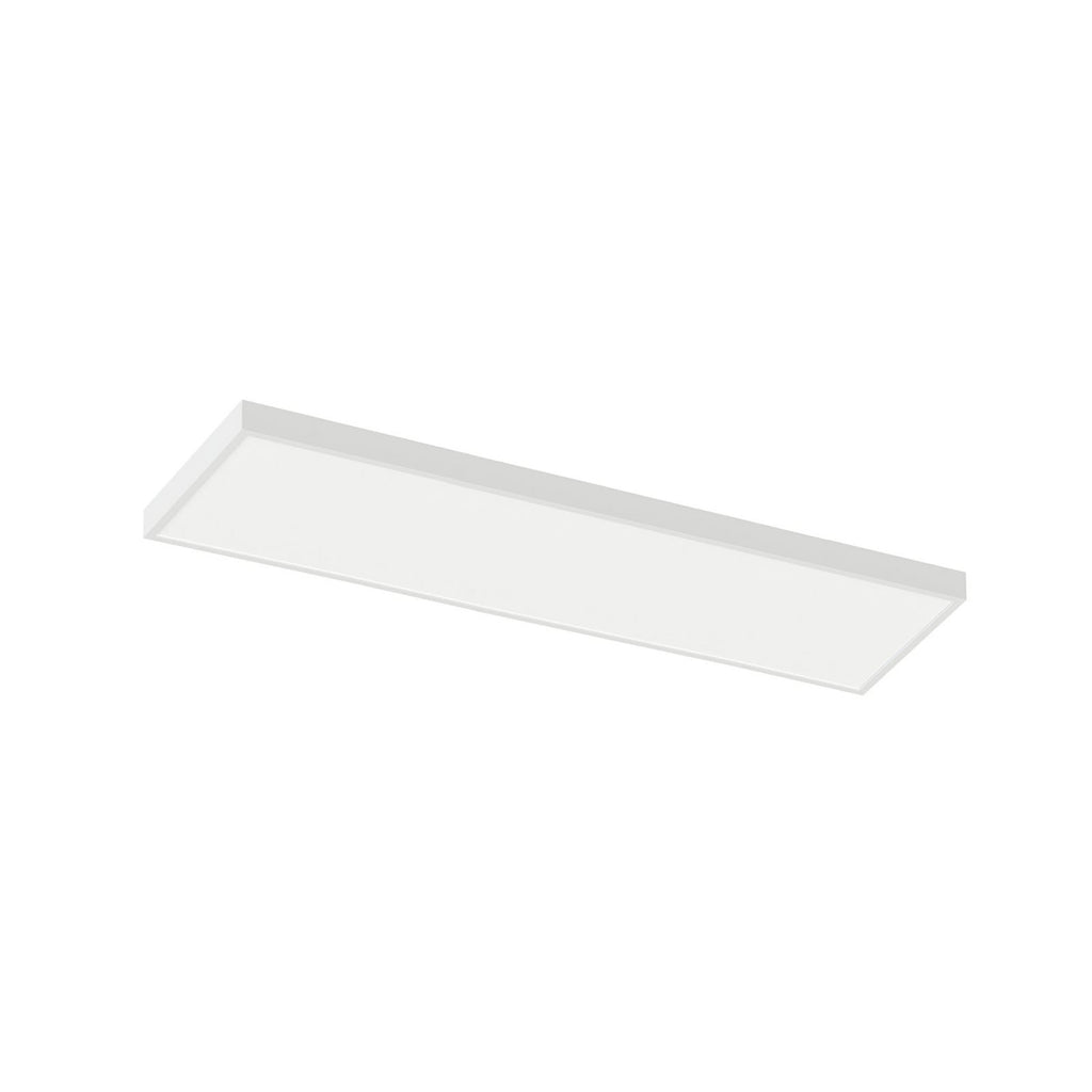 LED-panel PANELbig-ugr 30x150 cm 38W CCT hvit aluminium forfra