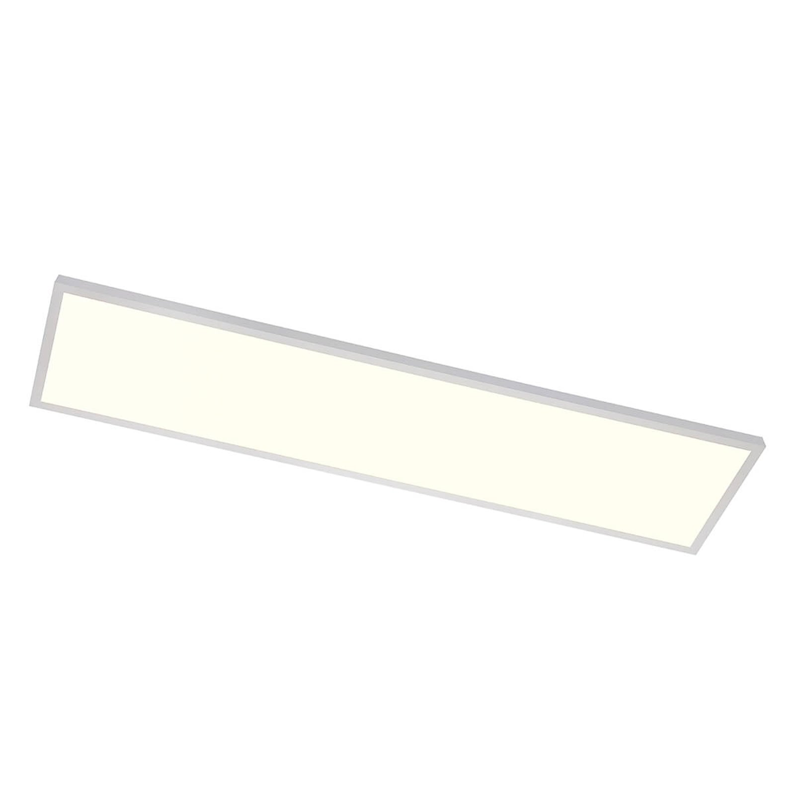 LED-panel Philia CCT dimbar 120x30 cm 30W fjernkontroll nærbilde fjernkontroll