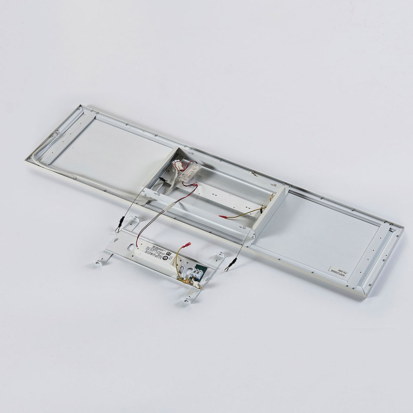 LED-panel Philia CCT dimbar 120x30 cm 30W fjernkontroll installasjon