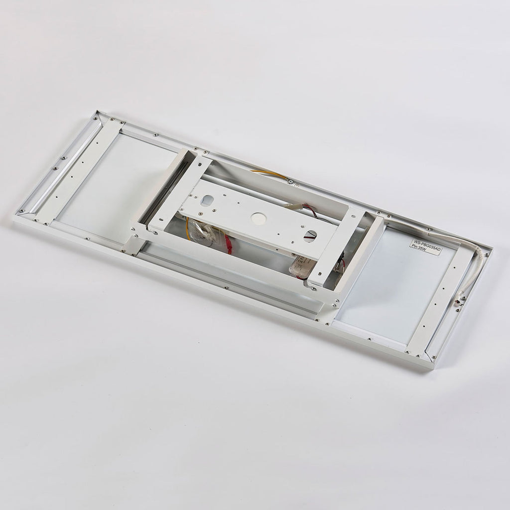 Sideprofil av LED-panel Philia CCT dimbar 80x29,5 cm 30W