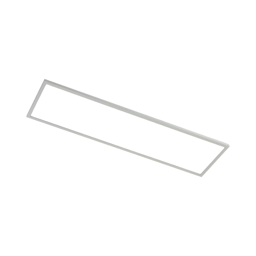 LED-panel Philia hvit 120x30 cm CCT dimbar fjernkontroll nærbilde av akryldeksel