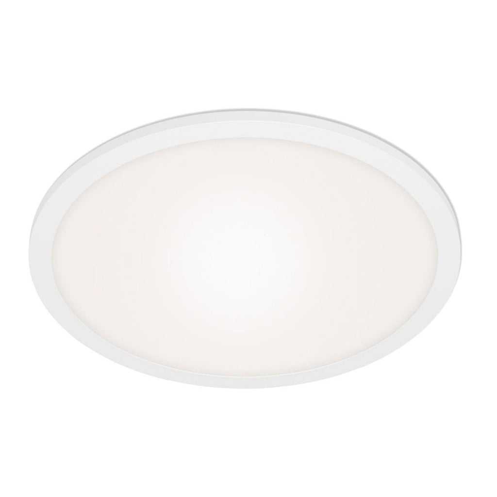 Nærbilde av LED-panel Piatto CCT dimbar med fjernkontroll