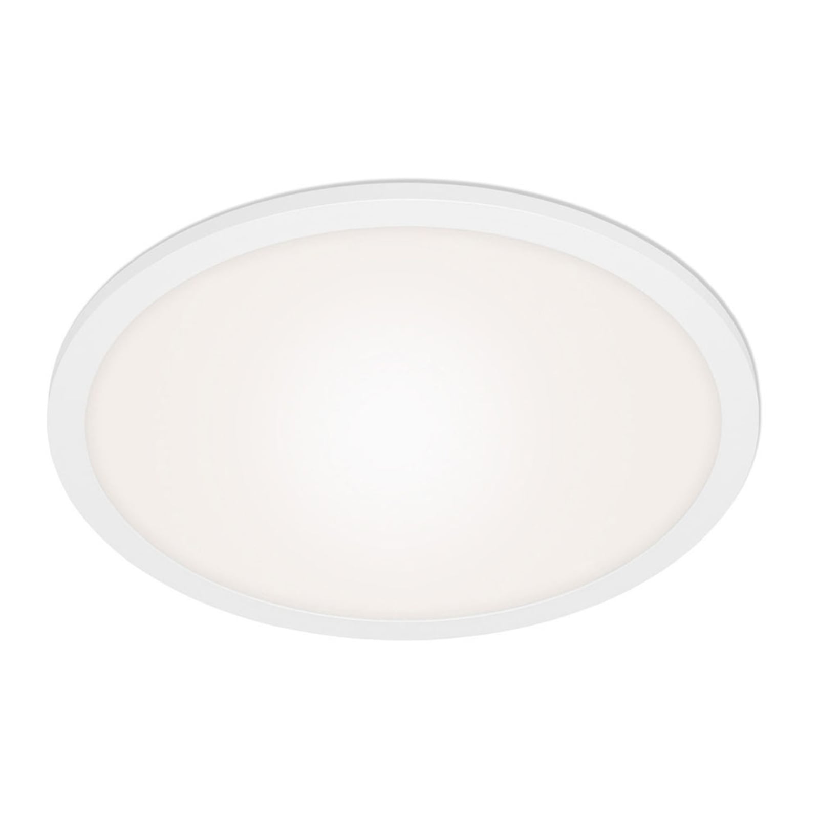Nærbilde av LED-panel Piatto CCT dimbar med fjernkontroll