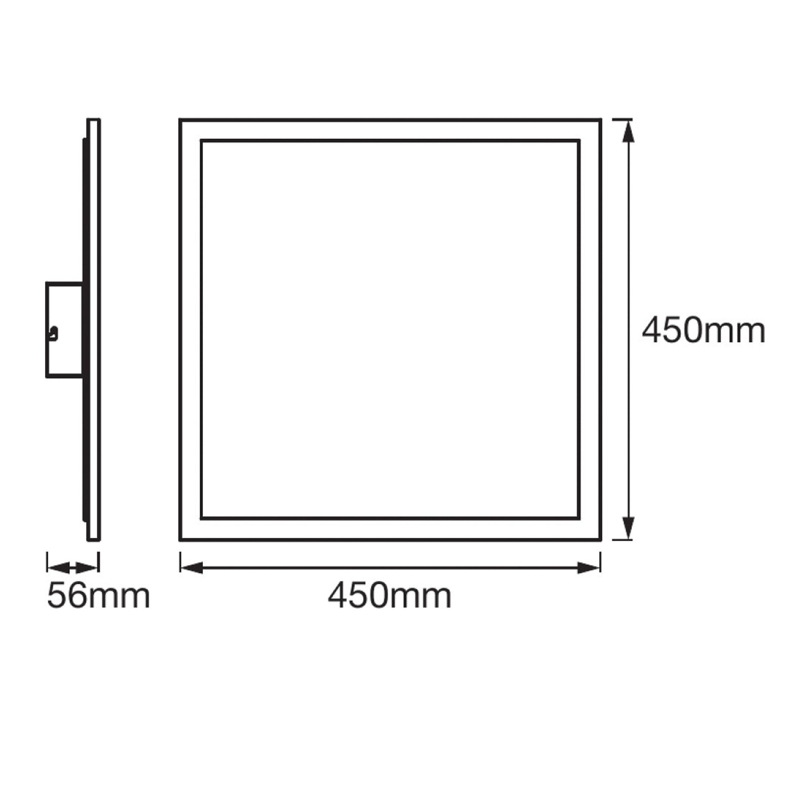 Montert LED-panel Planon Plus WiFi CCT dimbar i rom