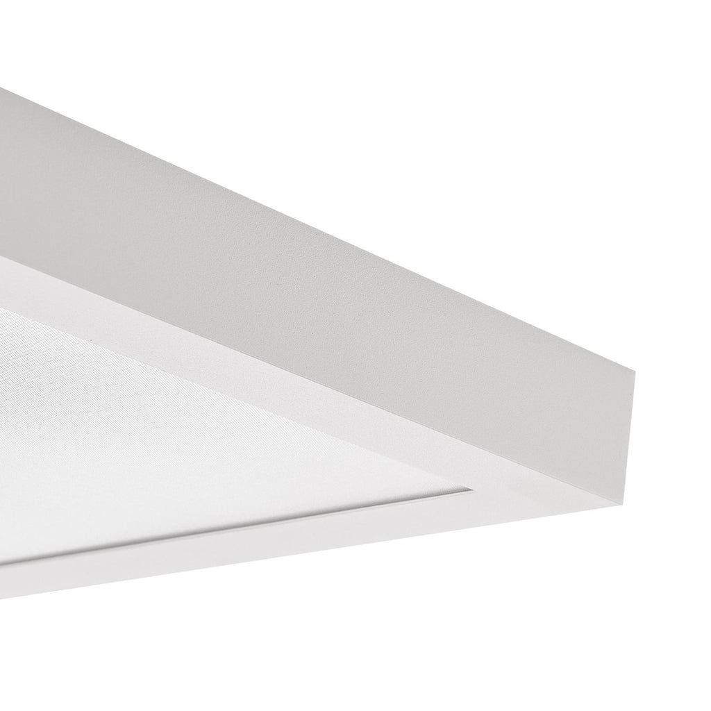 LED-panel PRO OFFICE SANO dimbar hvit nærbilde av lysdiffusor