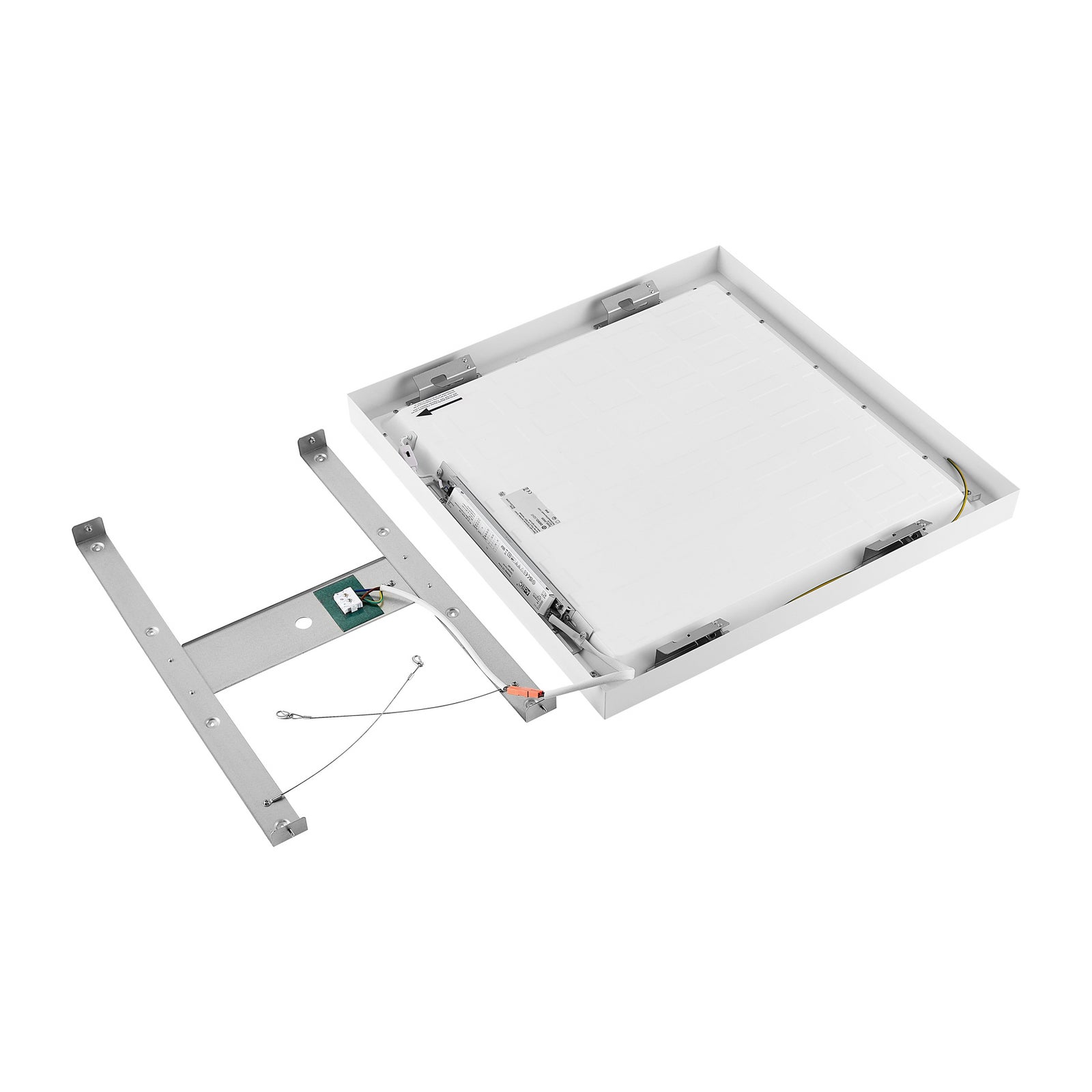 LED-panel PRO OFFICE SANO monteringsutstyr og tilkobling