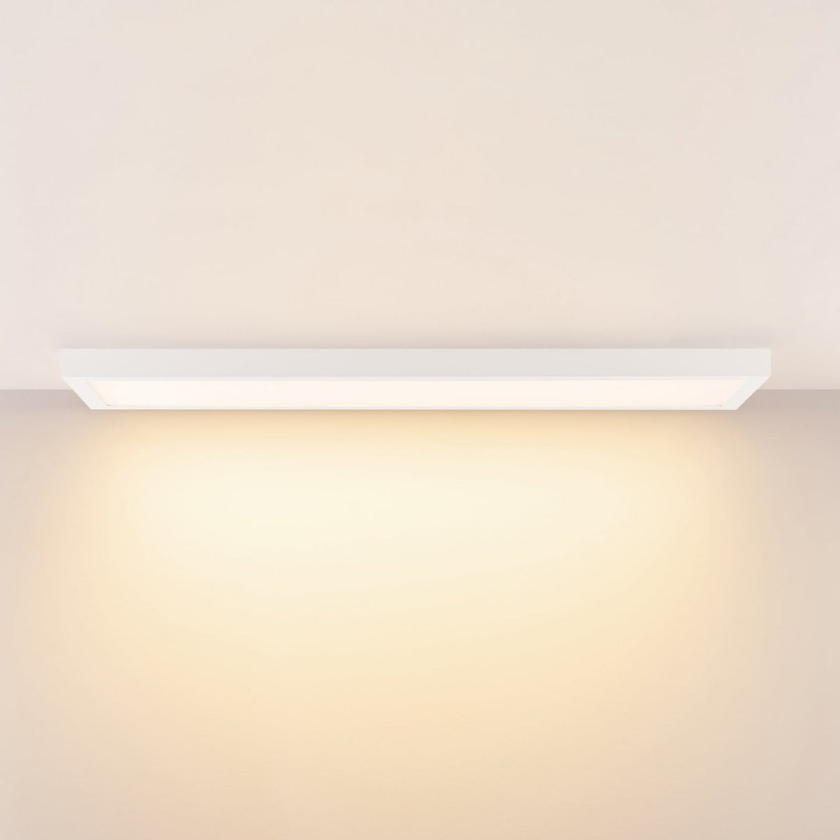 LED-panel PRO OFFICE SANO 123x33 cm dimbar CCT 35W forfra