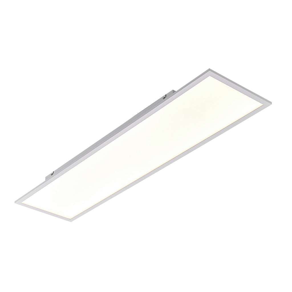 LED-panel Quais 120x30 cm hvit aluminium detalj av ramme