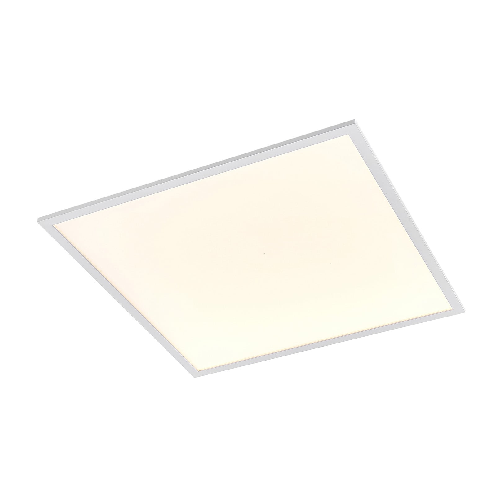 LED-panel Quais 60x60 cm hvit aluminium detalj