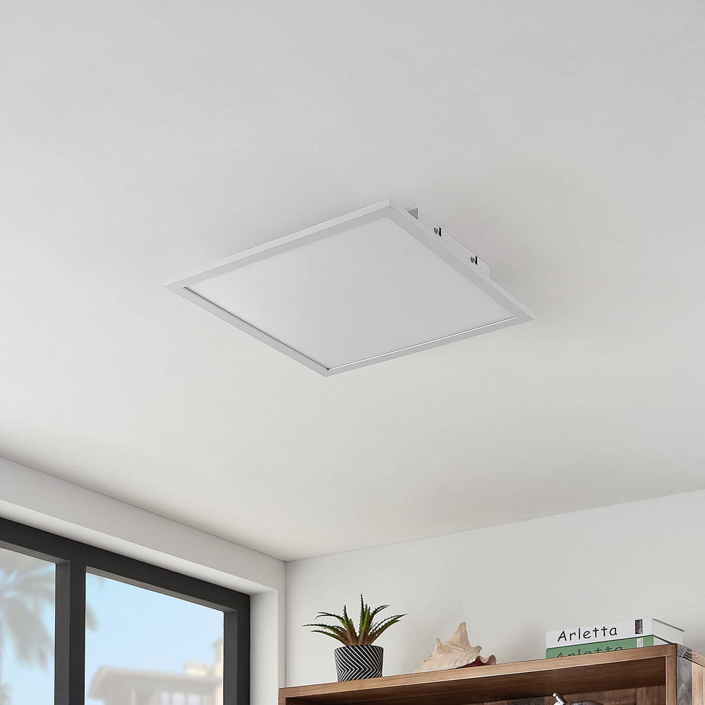 LED-panel Quais hvit aluminium bakside