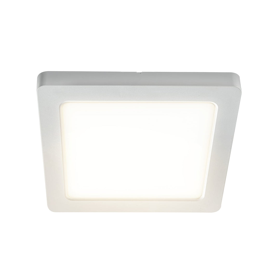 LED-panel Selesto kvadratisk dimbar hvit 16,4 cm montert i tak