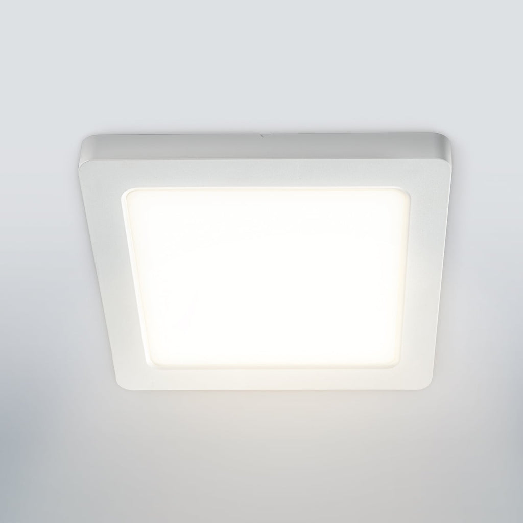 LED-panel Selesto kvadratisk dimbar hvit 16,4 cm nærbilde