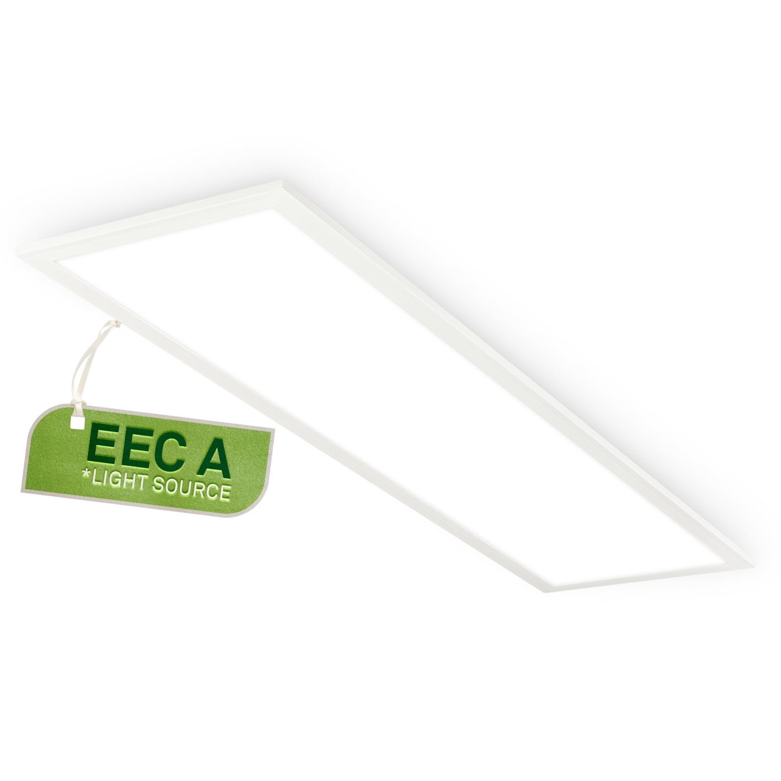 LED-panel Simple A hvit metall bakside