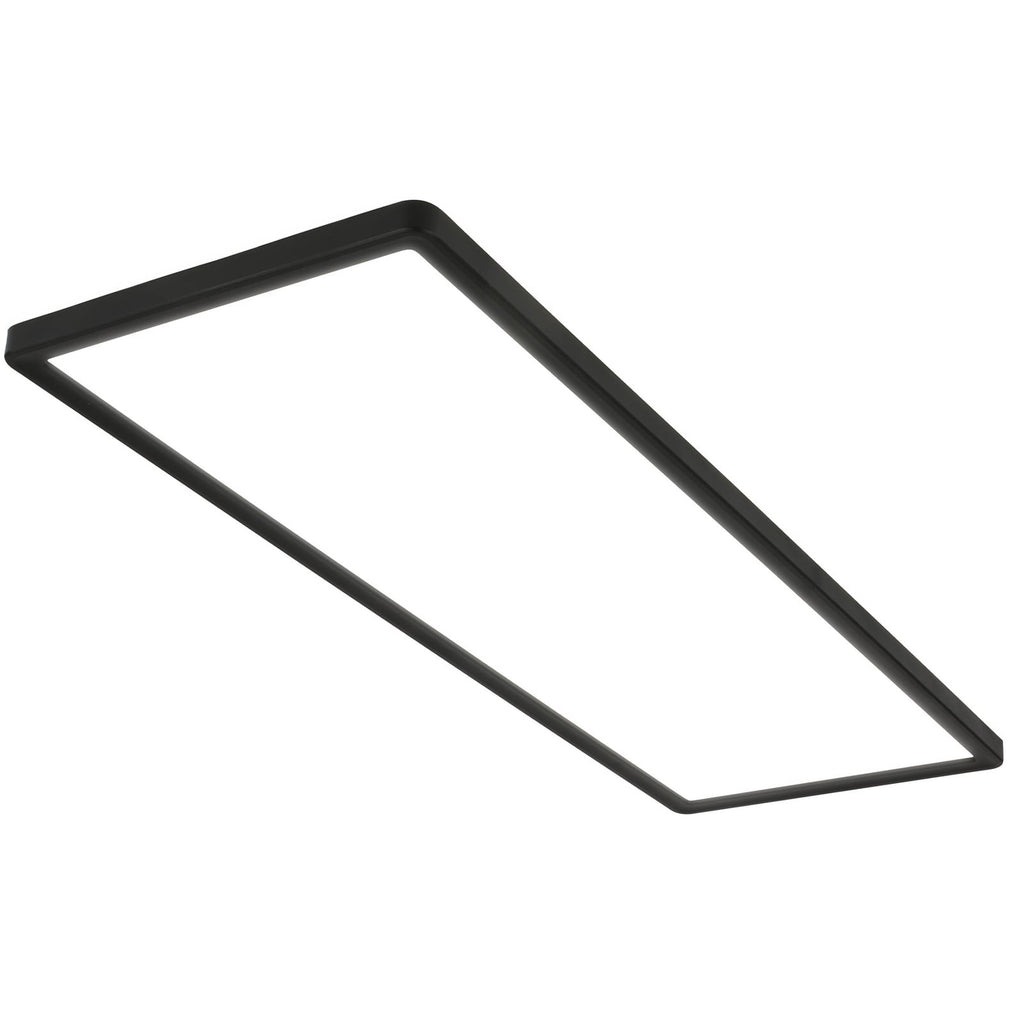 Nærbilde av LED-panel Slim svart 58x20 cm 22W 4000K nøytralhvit lys