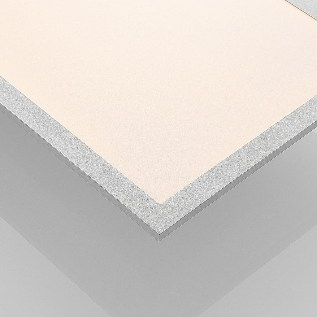 LED-panel Stenley 60x30 cm 4000K sølv aluminium installasjon