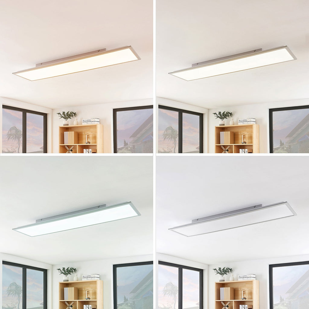 LED-panel Stenley CCT dimbar 120x30 cm bakside